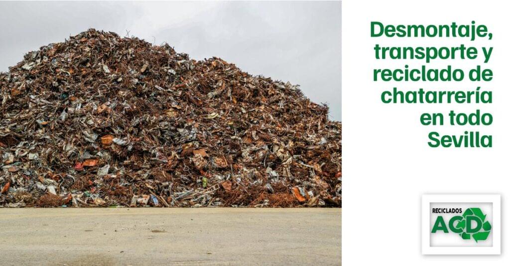 servicio chatarrería en Coria del Río