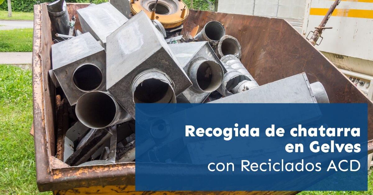 Recogida de chatarra en Gelves